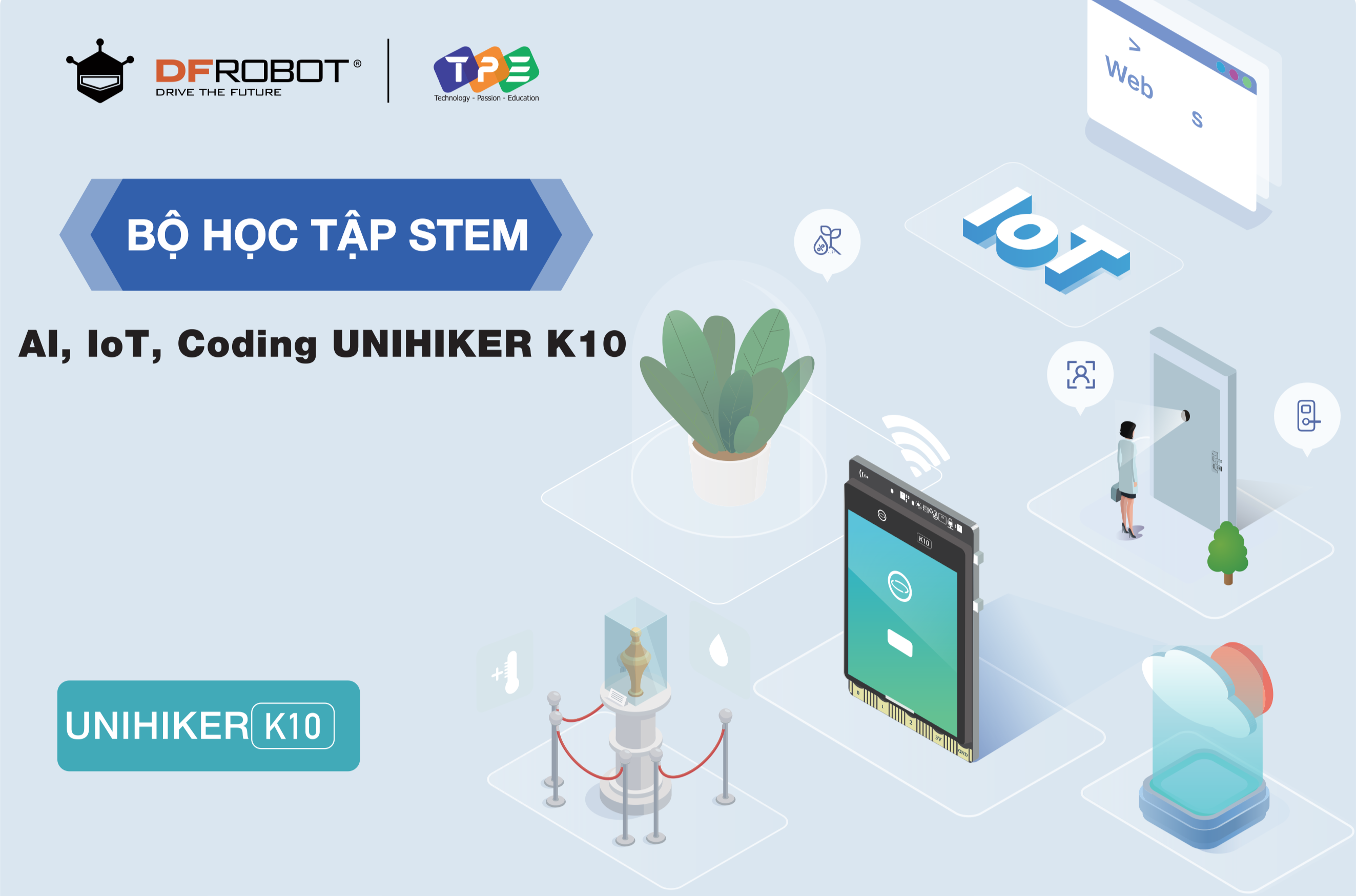 AIoT & Smart life với board UNIHIKER K10